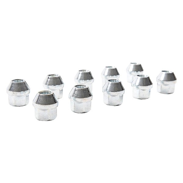 ST Suspensions® - Silver Cone Seat Open End Lug Nuts