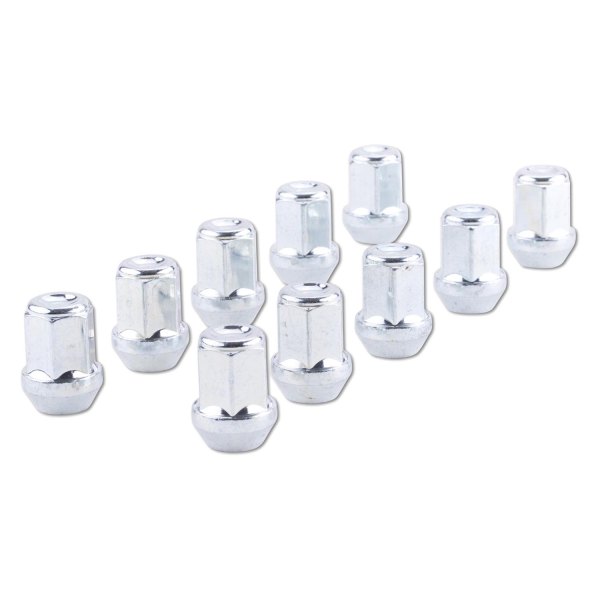 ST Suspensions® - Silver Cone Seat Closed End Lug Nuts