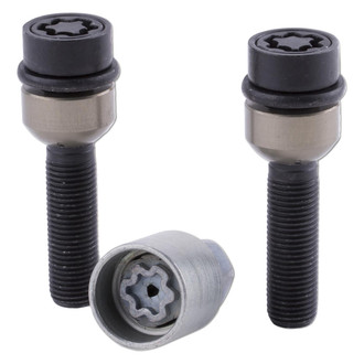 ST Suspensions® - Black Radius/Ball Seat Floating Bolt Wheel Locks