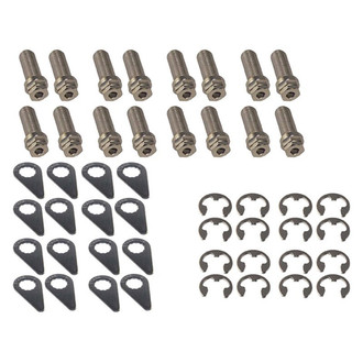 Stage 8® - Steel Nickel plated Header Locking Bolt Kit