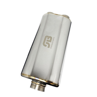 Stainless Bros® - SS304 Oval Muffler