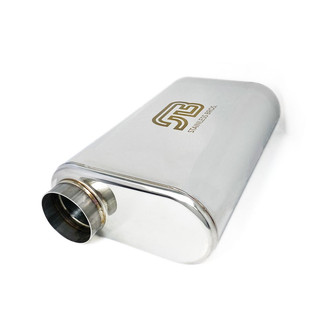 Stainless Bros® - SS304 Thin Oval Muffler