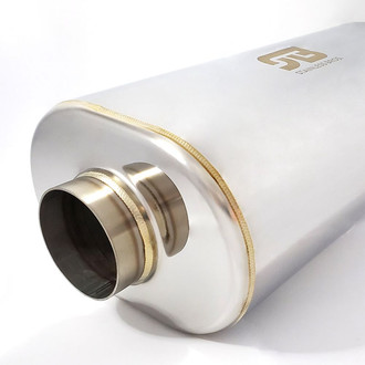 Stainless Bros® - SS304 Oval Muffler