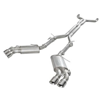 Stainless Works® - Legend Series™ 304 SS Cat-Back Exhaust System with Quad Rear Exit