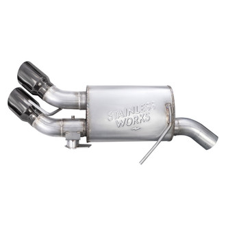 Stainless Works® - Legend Series™ 304 SS Axle-Back Exhaust System with Quad Rear Exit