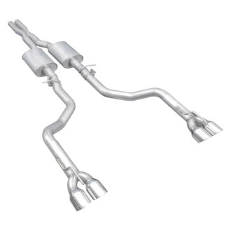 Stainless Works® - Legend Series™ 304 SS Cat-Back Exhaust System with Quad Rear Exit