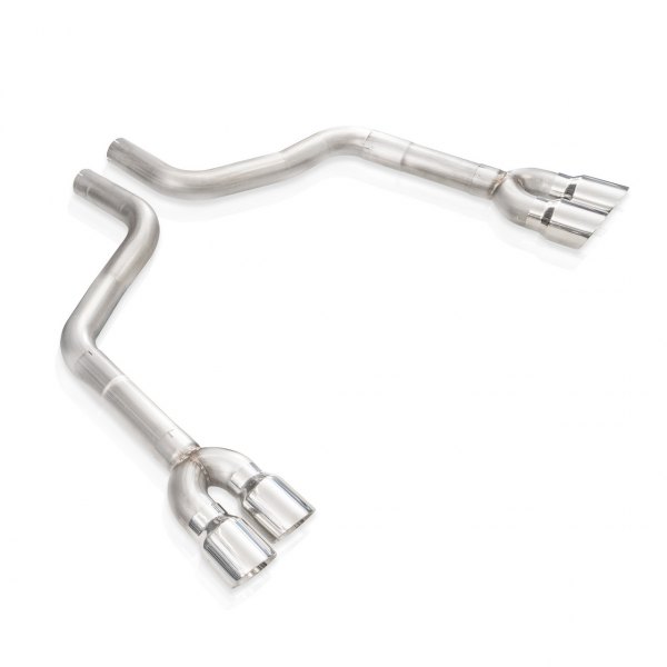 Stainless Works® - 304 SS Muffler Delete Axle-Back Exhaust System