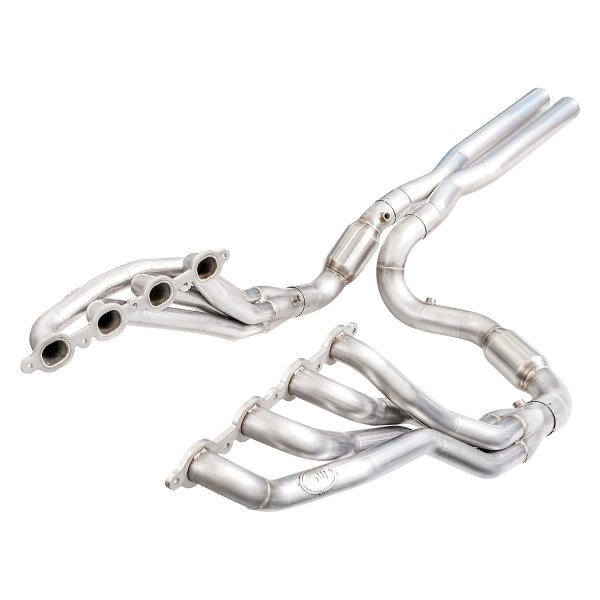 Stainless Works® - High Flow Catted Exhaust Header Assembly