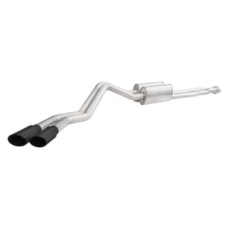 Stainless Works® - Redline Series™ 304 SS Cat-Back Exhaust System with Dual Side Exit