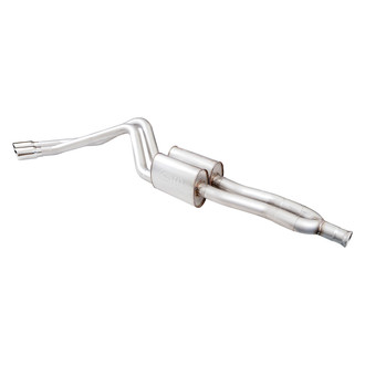 Stainless Works® - Redline Series™ 304 SS Cat-Back Exhaust System with Dual Side Exit