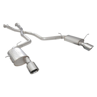 Stainless Works® - Legend Series™ 304 SS Cat-Back Exhaust System with Split Rear Exit