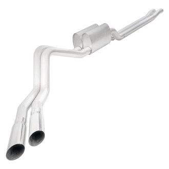 Stainless Works® - Legend Series™ 304 SS Cat-Back Exhaust System with Dual Side Exit