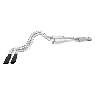 Stainless Works® - Legend Series™ 304 SS Cat-Back Exhaust System with Dual Side Exit