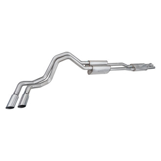 Stainless Works® - Legend Series™ 304 SS Cat-Back Exhaust System with Dual Side Exit
