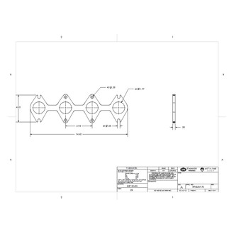 Stainless Works® - 304 SS Round Port Header Flanges
