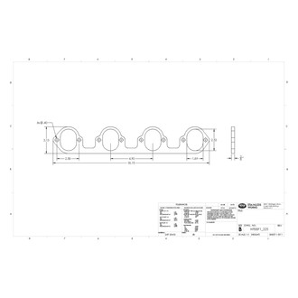Stainless Works® - 304 SS Mill Oval Port Header Flanges