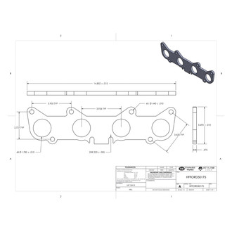 Stainless Works® - 304 SS Mill Round Port Header Flanges