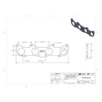 Stainless Works® - 304 SS Mill Round Port Header Flanges