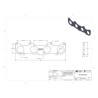 Stainless Works® - 304 SS Mill Round Port Header Flanges