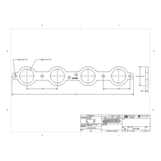 Stainless Works® - 304 SS Mill Round Port Header Flanges