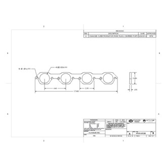 Stainless Works® - 304 SS Mill Round Port Header Flanges