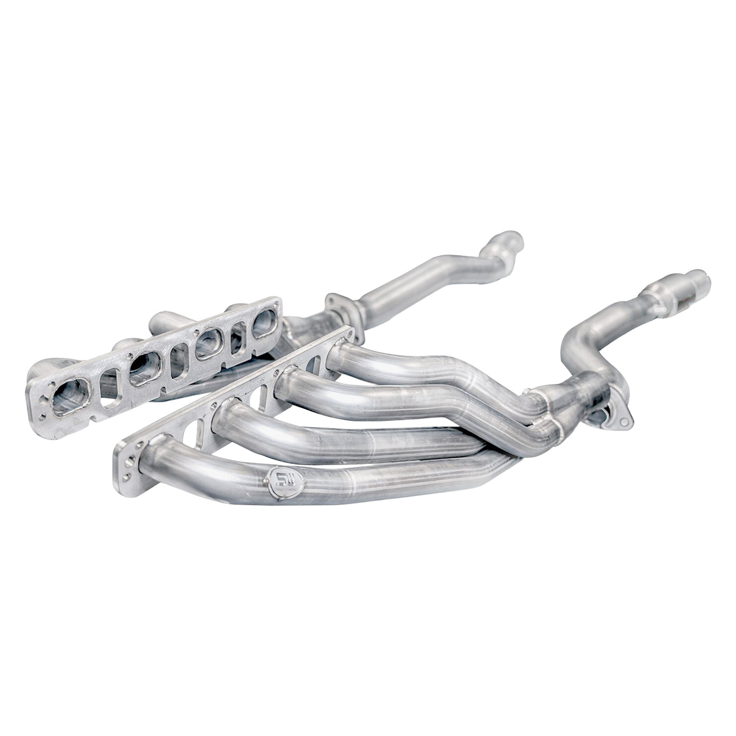 Stainless Works® JP57HCAT - 304 SS Long Tube Exhaust Headers with