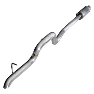 Stainless Works® - 304 SS Cat-Back Exhaust System with Single Dump Exit