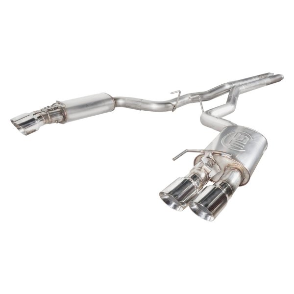 Stainless Works® - Redline Series 304 SS Turbo Chambered Cat-Back Exhaust System
