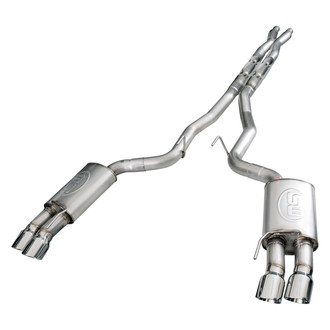 Stainless Works® - Legend Series™ 304 SS Cat-Back Exhaust System with Quad Rear Exit