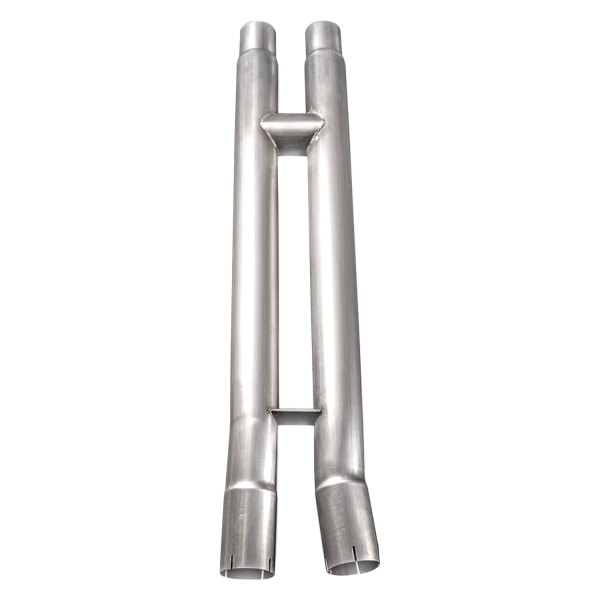 Stainless Works® - 304 SS Mid Resonator Delete H-Pipe
