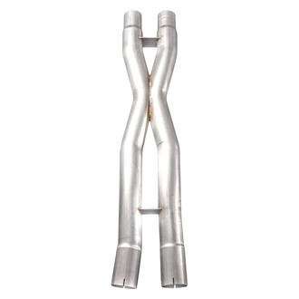Stainless Works® - 304 SS Mid Resonator Delete X-Pipe