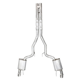 Stainless Works® - Legend Series™ 304 SS Cat-Back Exhaust System with Split Rear Exit