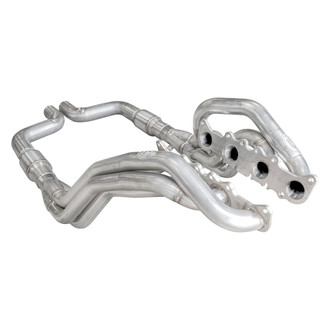 Stainless Works® - Stainless Power 304 SS Mill Long Tube Catted Exhaust Headers with Performance Connect