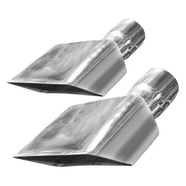 Stainless Works® - 304 SS Hot Rod Style Rectangular Exhaust Tip