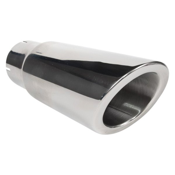 Stainless Works® - 304 SS Round Angle Cut Single-Wall Exhaust Tips