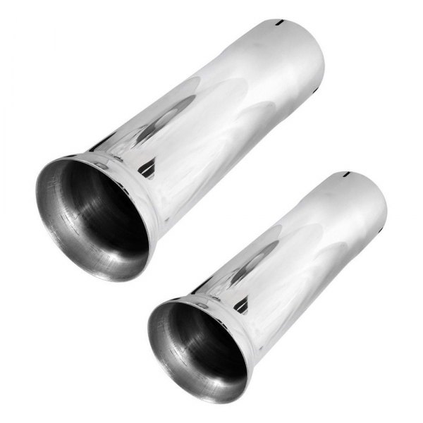Stainless Works® - 304 SS Bell Style Round Exhaust Tips