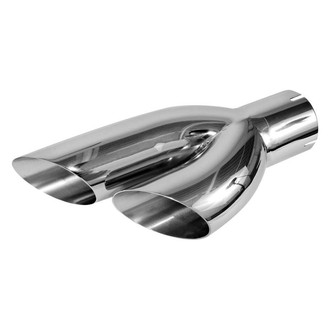 Stainless Works® - 304 SS Splitter Round Clamp-On Exhaust Tips