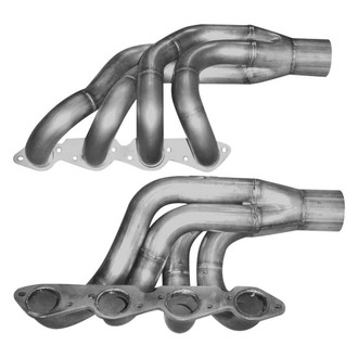 Stainless Works® - Up and Forward 304 SS Turbo Exhaust Headers