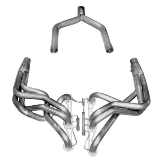 Stainless Works® - Stainless Steel Long Tube Non-Catted Exhaust Header Assembly with Performance Connect Y-Pipe