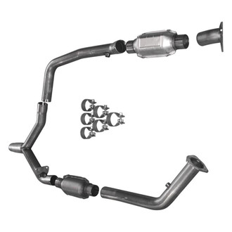 Stainless Works® - 304 SS High Flow Catted Y-Pipe