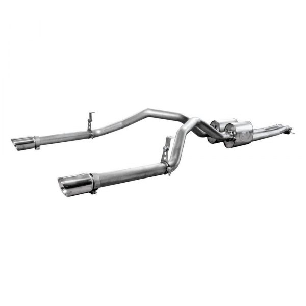 Stainless Works® - 304 SS Turbo Chambered Header-Back Exhaust System