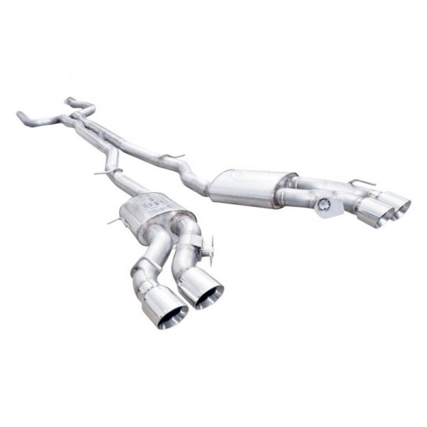 Stainless Works® - 304 SS Turbo Dual-Mode Cat-Back Exhaust System, Cadillac CTS