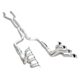 Stainless Works® - 304 SS Mill Long Tube Catted Exhaust Headers with Factory and Performance Connect