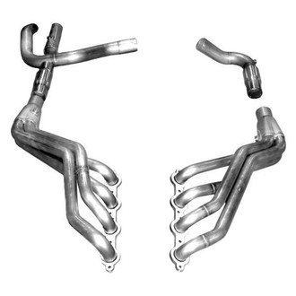Stainless Works® - Stainless Steel Long Tube High Flow Catted Exhaust Header Assembly with Performance Connect