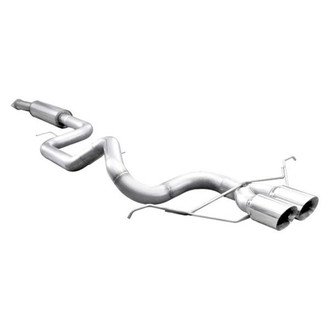 Stainless Works® - 304 SS Cat-Back Exhaust System with Dual Rear Exit