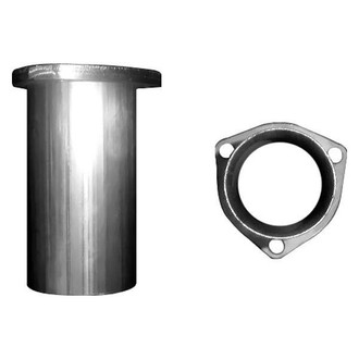 Stainless Works® - 304 SS Mill 3-Bolt Collector Adapter without O2 Sensor Port