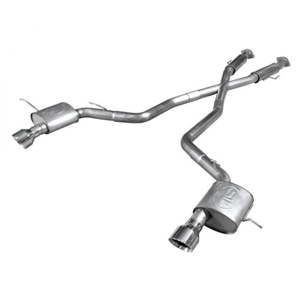 Stainless Works® - 304 SS Turbo Chambered Dual Cat-Back Exhaust System, Jeep Grand Cherokee