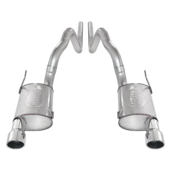 Stainless Works® M08GTL 304 SS Turbo STube CatBack Exhaust System