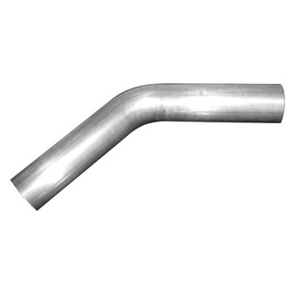 Stainless Works® - 304 SS 45 Degree Mandrel Pipe (1.875" Diameter, 6" Leg A Length, 6" Leg B Length)