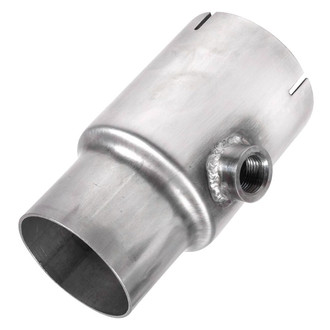 Stainless Works® - 304 SS 45 Degree Mandrel Pipe (2.375" Diameter, 6" Leg A Length, 6" Leg B Length)